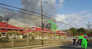 Incendio en Hospital Tomás Casas