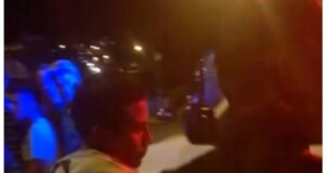 Policía herido en Pavas , tras una persecución .