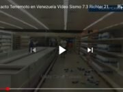 Terremoto de 7,3 sacude Venezuela