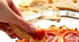 Dip caliente de pizza